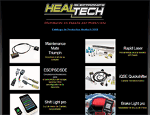 Tablet Screenshot of healtech.es